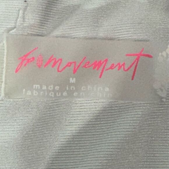 FP Movement High-Waisted Blue Athletic Shorts M Nylon Drawstring Festival Y2K - Picture 4 of 5